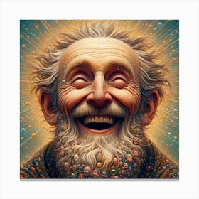 Man With A Beard Canvas Print