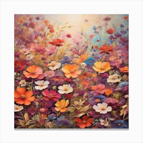 Floral Meadow Canvas Print