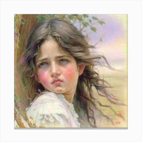 Little Girl Canvas Print