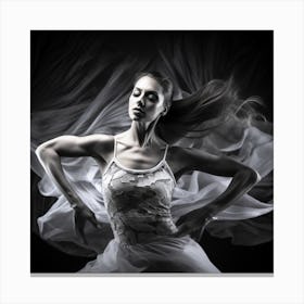 Ballet Dancer 1 Canvas Print