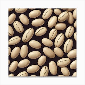 Coffee Beans 247 Canvas Print