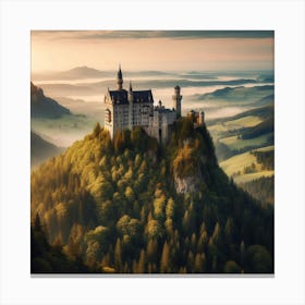 Neuschwanstein Castle 2 Canvas Print