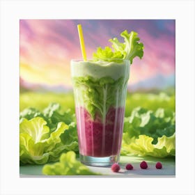 My Favorite Smoothie Canvas Print