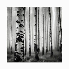 Birch Trees 29 Canvas Print