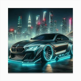 Futuristic Car 1 Canvas Print