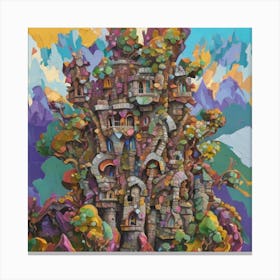 'The Tree House' Canvas Print