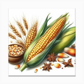 Corn 2 Canvas Print