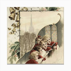 Vintage Christmas 20 Canvas Print