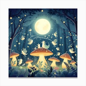 Fairy Forest 4 Canvas Print