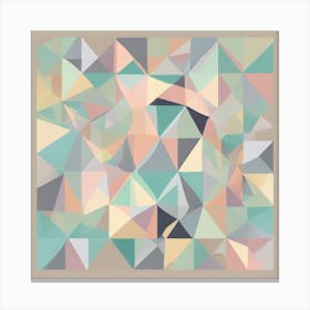 Triangles Canvas Print