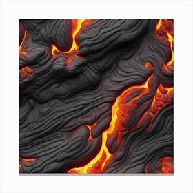 Lava Flow 1 Canvas Print
