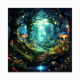 Fairy Forest 1 Canvas Print