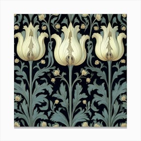 Tulips Art Canvas Print