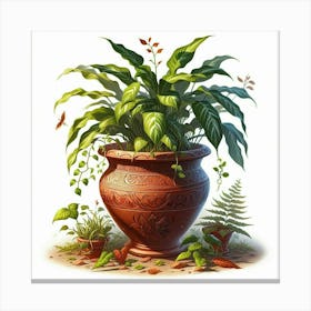 Potted Plant 10 Canvas Print