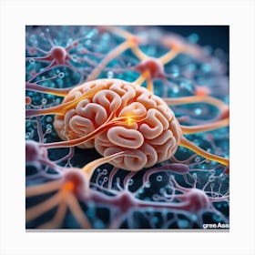 Neuron 4 Canvas Print