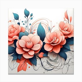 flower Canvas Print