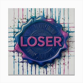 Loser 1 Canvas Print