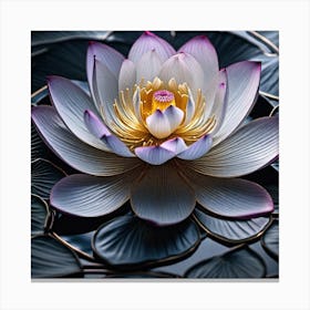 Lotus Flower 80 Canvas Print