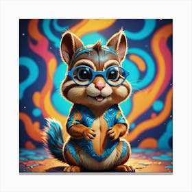 Chipmunk 41 Canvas Print