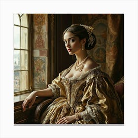 Renaissance Woman Canvas Print