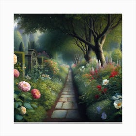 Garden Path 6 Canvas Print