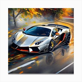 Lamborghini 102 Canvas Print