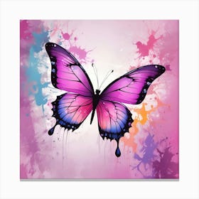 Butterfly Painting 135 Canvas Print