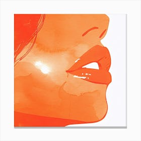 Woman'S Face 12 Canvas Print