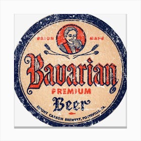 Bavarian Premium Beer Canvas Print