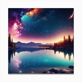 Galaxy Wallpaper 2 Canvas Print