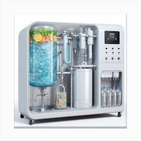 Water Purification Machine 1 Canvas Print