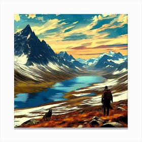 Alpine Serenity 5 1 Canvas Print