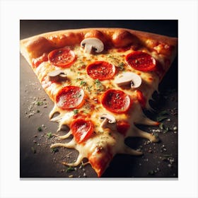 Pizza36 Canvas Print