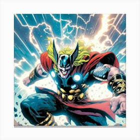 Thor egg Canvas Print