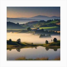 Peaceful Landscapes Photo (9) Canvas Print