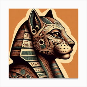 Egyptian Cat 1 Canvas Print