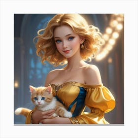 Beauty And The Beast 47 Canvas Print