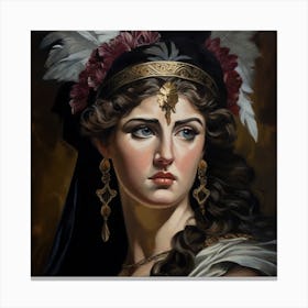 Greek Goddess 12 Canvas Print