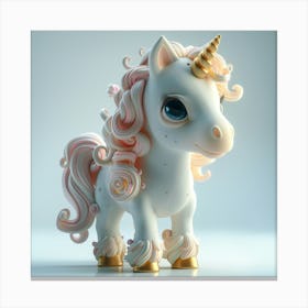 Beautiful Unicorn 19 Canvas Print