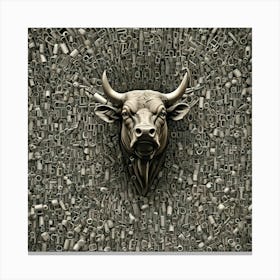 Bull - Canvas Print