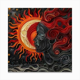 Solar Flare 1 Canvas Print