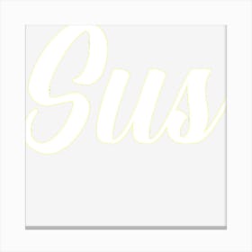 Sus 7aswn Canvas Print