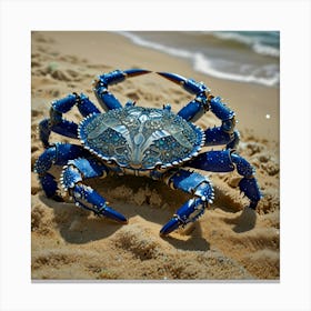 Blue Crab 1 Canvas Print