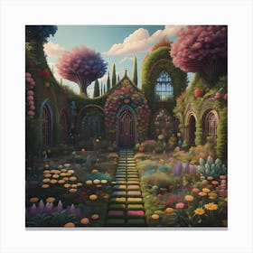 Walled Garden Canvas Print