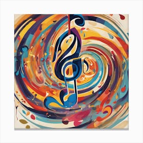 Music Note 2 Canvas Print