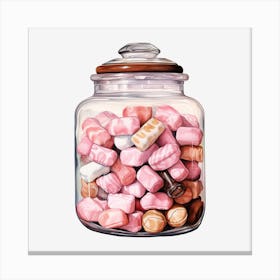 Candy Jar 14 Canvas Print