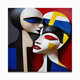 'The Lovers' Canvas Print