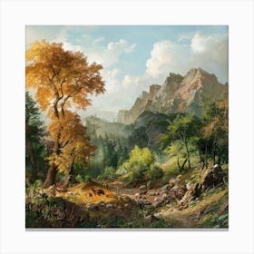 Elk Mountain Canvas Print