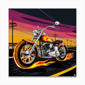 Harley-Davidson Canvas Print