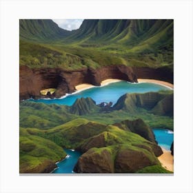 Hawaiian Landscape 8 Canvas Print